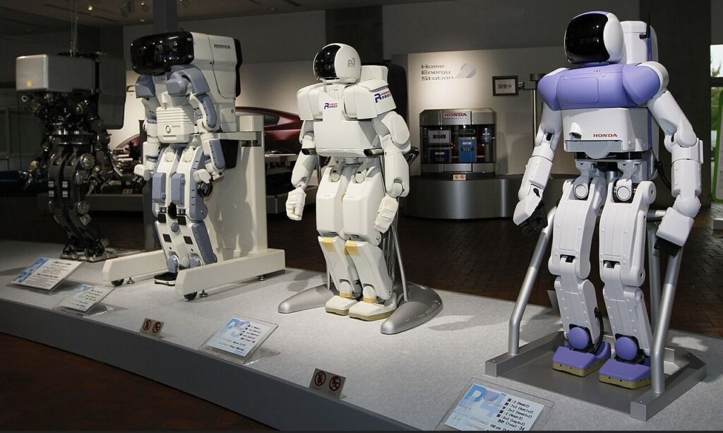 Honda P1, P2, P3 Robots