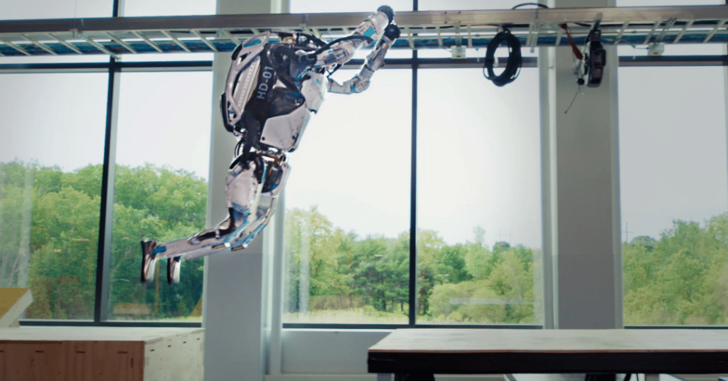 Boston Dynamics Atlas Jumping