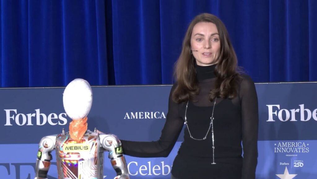 Xenia Bulatov UFB Speaking at Forbes Event