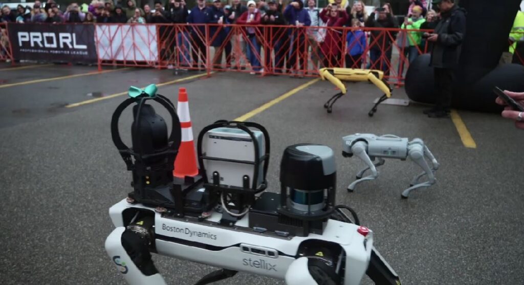Professional Robotics League ProRL Robot Racing Event Boston 